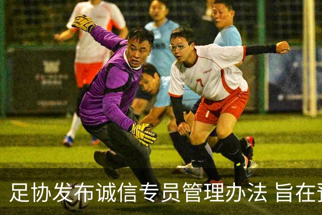 足协发布诚信专员管理办法 旨在预防打击领域腐败